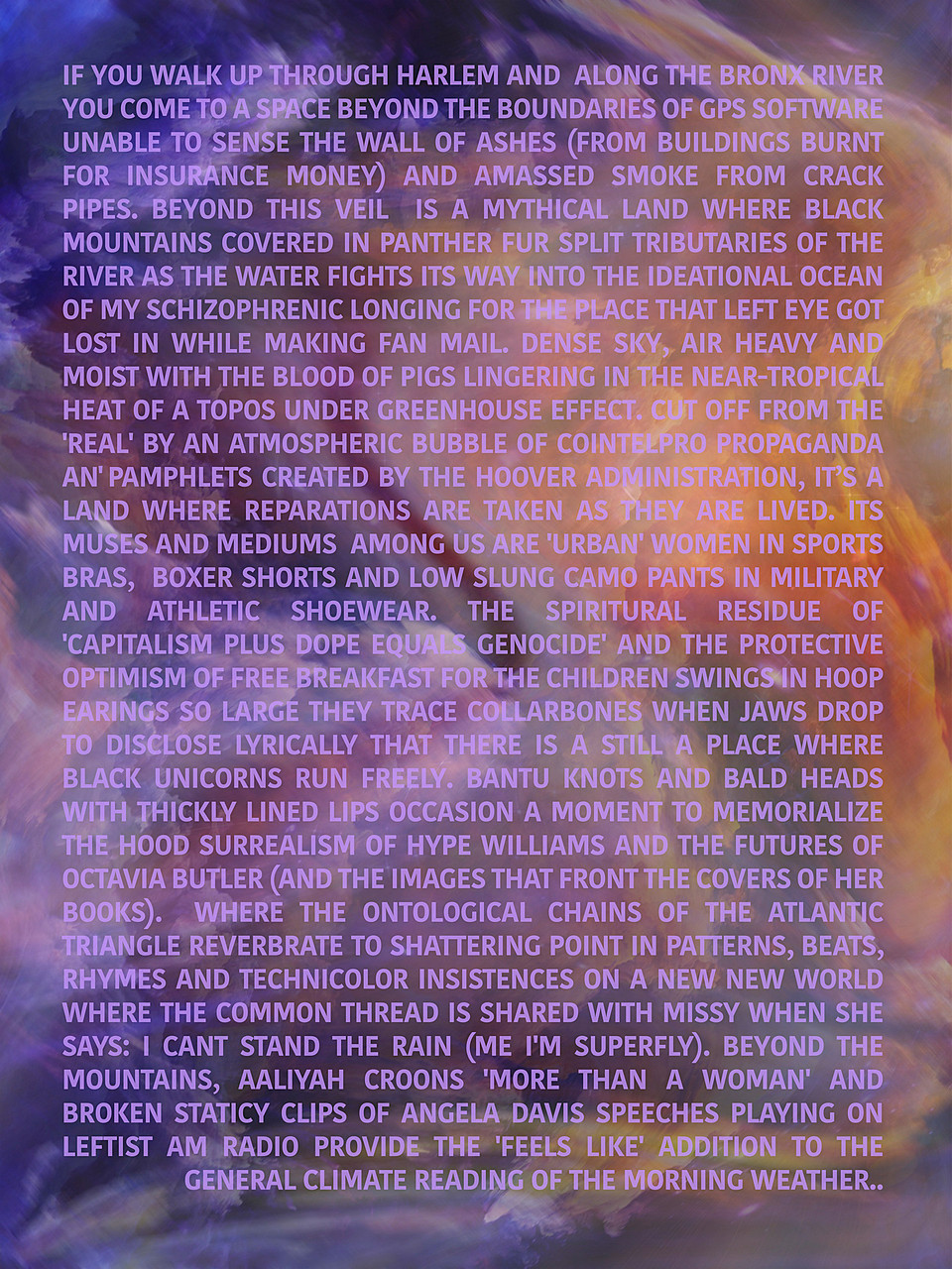 Juliana Huxtable, Untitled (for Samuel)&nbsp;(2012)