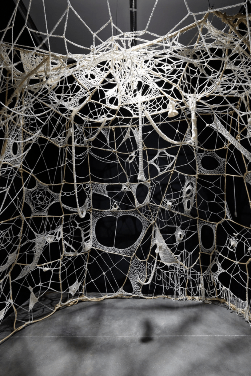 Faith Wilding, Crocheted Environment or Womb Room&nbsp;(1972)